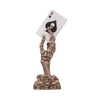 Ace Up Your Sleeve 18.4cm Skeletal Hand and Ace of Spades Card Figurine | Gothic Giftware - Alternative, Fantasy and Gothic Gifts