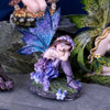 Akina Figurine Purple Blue Floral Fairy Ornament | Gothic Giftware - Alternative, Fantasy and Gothic Gifts