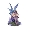 Akina Figurine Purple Blue Floral Fairy Ornament | Gothic Giftware - Alternative, Fantasy and Gothic Gifts