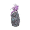 Amethyst Crystal Geode Protecting Dragon figure | Gothic Giftware - Alternative, Fantasy and Gothic Gifts