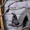 Bad Ass Witch Hanging Ornament 9cm | Gothic Giftware - Alternative, Fantasy and Gothic Gifts