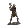 Berserker bronze Viking medium warrior figurine with axe | Gothic Giftware - Alternative, Fantasy and Gothic Gifts