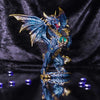 Blue Dragon Figurine 21.2cm | Gothic Giftware - Alternative, Fantasy and Gothic Gifts