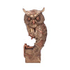 Bronze Steampunk Owl Figurine 29cm | Gothic Giftware - Alternative, Fantasy and Gothic Gifts