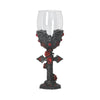 Carpe Noctem Dracula Vampire Bat Wine Glass | Gothic Giftware - Alternative, Fantasy and Gothic Gifts