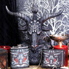 Celestial Black and Silver Baphomet Bust | Gothic Giftware - Alternative, Fantasy and Gothic Gifts