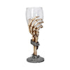 Claw Skeleton Hand Wine Glass Goblet 21cm | Gothic Giftware - Alternative, Fantasy and Gothic Gifts