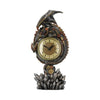 Clockwork Reign Steampunk Dragon Mantel Clock | Gothic Giftware - Alternative, Fantasy and Gothic Gifts