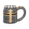 Crusader Medieval Knight Chainmail Tankard Historical Helmet Mug | Gothic Giftware - Alternative, Fantasy and Gothic Gifts