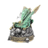 Crystal Crypt Green 11.5cm | Gothic Giftware - Alternative, Fantasy and Gothic Gifts