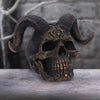 Diabolus Horned Skull 18cm | Gothic Giftware - Alternative, Fantasy and Gothic Gifts