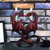 Dragon Heart Anne Stokes Valentine’s Edition romantic gothic candle holder | Gothic Giftware - Alternative, Fantasy and Gothic Gifts