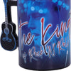 Elvis The King of Rock and Roll Blue Mug | Gothic Giftware - Alternative, Fantasy and Gothic Gifts