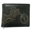 Embossed Motorcycle Bike Wallet | Gothic Giftware - Alternative, Fantasy and Gothic Gifts