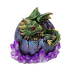 Emerald Hatchling Glow Dragonling Green Dragonling Crystal Figurine | Gothic Giftware - Alternative, Fantasy and Gothic Gifts