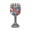 English Three Lions Shield St George Henry IV Wine Goblet | Gothic Giftware - Alternative, Fantasy and Gothic Gifts