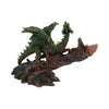 Forest Freedom 26.8cm Green Woodland Dragon Figurine | Gothic Giftware - Alternative, Fantasy and Gothic Gifts