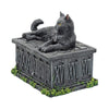 Fortune's Watcher Cat Familiar Tarot Box | Gothic Giftware - Alternative, Fantasy and Gothic Gifts