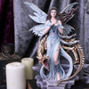 Frost Fairy Lexa With Dragon Companion 27.5cm | Gothic Giftware - Alternative, Fantasy and Gothic Gifts