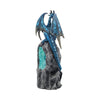 Frostwing's Gateway Figurine Blue Dragon Crystal Light Up Ornament | Gothic Giftware - Alternative, Fantasy and Gothic Gifts