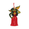 Gremlins Greta Female Red Dress Gremlin Hanging Festive Decorative Ornament | Gothic Giftware - Alternative, Fantasy and Gothic Gifts