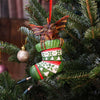 Gremlins Mohawk in Stocking Hanging Festive Decorative Ornament | Gothic Giftware - Alternative, Fantasy and Gothic Gifts