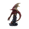 Hear Me Roar Red Dragon Calling Figurine | Gothic Giftware - Alternative, Fantasy and Gothic Gifts