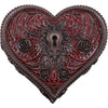 Heart and Key Baroque Gothic Romance Box by Vincent Hie | Gothic Giftware - Alternative, Fantasy and Gothic Gifts