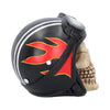 Hell Fire Biker Flame Helmet Skull Ornament | Gothic Giftware - Alternative, Fantasy and Gothic Gifts
