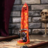 Hell Puss Reaper Black Cat and Flames Incense Burner | Gothic Giftware - Alternative, Fantasy and Gothic Gifts