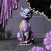 Hippy Kitty Black Cat Ornament26cm | Gothic Giftware - Alternative, Fantasy and Gothic Gifts