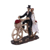 Hitch a Ride Bicycle Riding Skeleton Lovers Wedding Figurine | Gothic Giftware - Alternative, Fantasy and Gothic Gifts