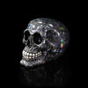 Holographic Silver Fishnet Skull Ornament | Gothic Giftware - Alternative, Fantasy and Gothic Gifts