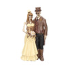 I Do Gothic Steampunk Bride Groom Figurine Wedding Valentine Ornament | Gothic Giftware - Alternative, Fantasy and Gothic Gifts