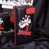 Judas Priest British Steel Album Artwork Embossed Purse 18.5cm | Gothic Giftware - Alternative, Fantasy and Gothic Gifts