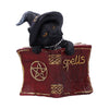 Kitty's Grimoire Figurine in Red 8.2cm | Gothic Giftware - Alternative, Fantasy and Gothic Gifts