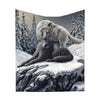 Lisa Parker Snow Kisses Throw Wolf Couple Blanket | Gothic Giftware - Alternative, Fantasy and Gothic Gifts