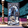 Lisa Parker Spirits of Salem Black Cat Skull Map Embossed Purse | Gothic Giftware - Alternative, Fantasy and Gothic Gifts