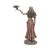 Morrigan and Crow Figurine Bronze Ornament | Gothic Giftware - Alternative, Fantasy and Gothic Gifts