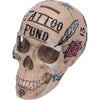 Natural Bone Coloured Traditional, Tribal Tattoo Fund Skull | Gothic Giftware - Alternative, Fantasy and Gothic Gifts