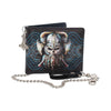 Nemesis Now Danegeld Viking Wallet with Decorative Chain Black 11cm | Gothic Giftware - Alternative, Fantasy and Gothic Gifts