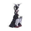 Nene Thomas Bellamaestra Dragonling and Wolf Companion Figurines | Gothic Giftware - Alternative, Fantasy and Gothic Gifts