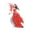 Nene Thomas Crimsonlily Red Moon Fairy and Butterfly Companion Figurine | Gothic Giftware - Alternative, Fantasy and Gothic Gifts