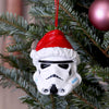 Officially Licensed Stormtrooper Santa Hat Hanging Ornament 8.3cm | Gothic Giftware - Alternative, Fantasy and Gothic Gifts