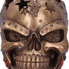 Orion 13.8cm Bronze Steampunk Star Skull Ornament | Gothic Giftware - Alternative, Fantasy and Gothic Gifts
