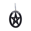 Powered by Witchcraft Hanging Ornament 7cm | Gothic Giftware - Alternative, Fantasy and Gothic Gifts