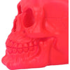 Psychedelic Pink 15.5cm Skull Figurine | Gothic Giftware - Alternative, Fantasy and Gothic Gifts