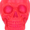 Psychedelic Pink 15.5cm Skull Figurine | Gothic Giftware - Alternative, Fantasy and Gothic Gifts