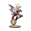 Rabbit and Clock 20cm - Wonderland Fairy | Gothic Giftware - Alternative, Fantasy and Gothic Gifts