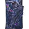 Ravens Flight Black Wing Floral Embossed Purse Wallet | Gothic Giftware - Alternative, Fantasy and Gothic Gifts